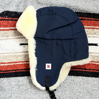 Sombrero de trampero de piel de oveja Best Made Co. | S/M | Hecho en Canadá | Piel de oveja genuina Foto 1 de 4