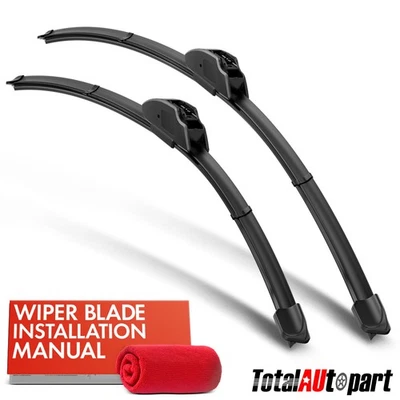 2x Escobillas limpiaparabrisas delanteras de 26" y 19" para Acura ILX 2013-2022 TL 2004-2014 Foto 1 de 4