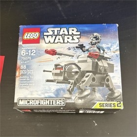 LEGO Star Wars Microfighters AT-AT 75075 Complete Set 88 Pieces Box AT-AT Driver