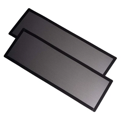 360Mm 120Mm X 2 Ventilador Filtro de Malla de Polvo 4.72 Pulgadas PVC Computadora PC Estuche A Prueba de Polvo Foto 1 de 4