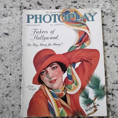 1926 Photoplay Barrymore DW Griffith Coogan Swanson Forbes Valentino Gossip Film - Image 1 of 4