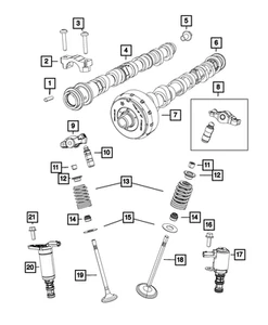 Genuine Mopar Intake Camshaft Left Side 05047912AD - Picture 1 of 5