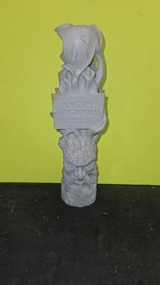 ANGRY ORCHARD CRISP APPLE BEER Tap Handle TALL 11" RARE PRODUCTION MISHAP - Image 1 of 4