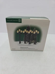 Department 56 Village Boulevard Lampposts Set of 4 Village Accessories #56.52627 - Picture 1 of 24