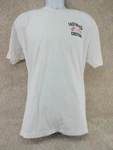 Fasthouse Customs Grafik T-Shirt Gr. XL weiß Racing Flaggen guter Zustand - Bild 1 von 14