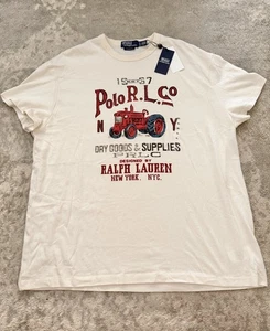 NWT Rare Polo Ralph Lauren Tee NYC Tractor Dry Goods Supplies T Shirt Men’s XL - Picture 1 of 10