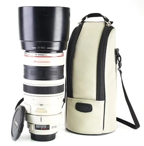 Canon EF 100-400mm F4.5-5.6 L IS USM Autofocus Pro Zoom Lens F&R Caps & Hood - Picture 1 of 17