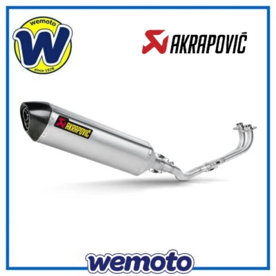 Akrapovic Scarico Completo Non Omologato S-Y5R2-RT Yamaha T-MAX 560 2008-2016 - Immagine 1 di 4