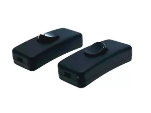2x Unverisal Inline ON/OFF Desk Table Lamp Light Cord Switch Max AC 110~250V 2A - Picture 1 of 7