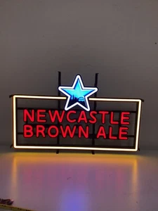Newcastle Brown Ale Beer Led Sign Man Cave sign - Picture 1 of 6