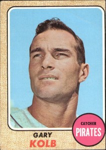 1968 Topps #407 Gary Kolb VG PITTSBURGH PIRATES D11781 - VG