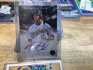 2013 Bowman Inception - Prospect Autographs #PA-MO Matt Olson (AU, RC)
