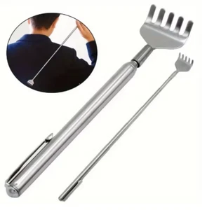 Back Scratcher Retractable Telescopic Stainless Steel Shipped from UK - Picture 1 of 5