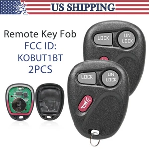 2x Para Chevrolet Silverado 1999 2000 2001 Entrada sin llave Coche Mando a distancia KOBUT1BT - Imagen 1 de 7