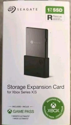 🔥 Seagate Storage Expansion Card Xbox Series X|S 1TB | BRAND NEW FACTORY SEALED - Image 1 of 4