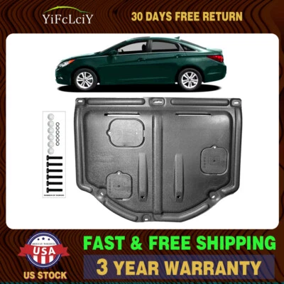 For Hyundai Sonata 2012-2013 Front Engine Splash Shield Engine Cover Case Guard Foto 1 de 4