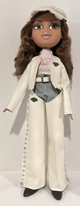 Vtg 23” Custom Made Harley Davidson Bratz Jasmine Doll Leather Chaps **READ Desc - Bild 1 von 11