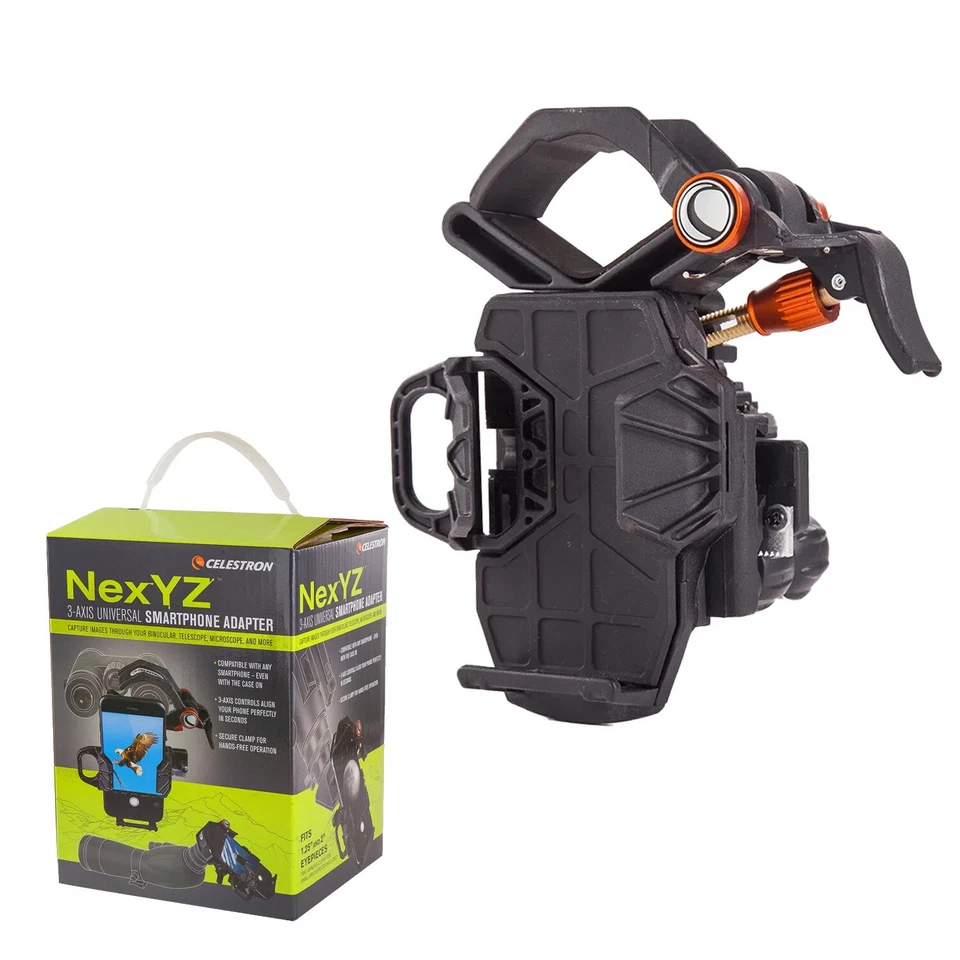 Celestron NexYZ 3 Axis Universal Smartphone Adapter for Telescope Adapter  - image 1 of 4