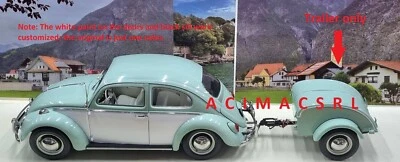 Westfalia trailer of VW Beetle Diecast 1:8 Salvat /Issues 111 to 125 - Image 1 of 2
