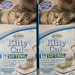 Forros de tamizado Alfapet Kitty Cat Premium para cacerolas - Lote de 10 unidades de 2 - Imagen 1 de 2