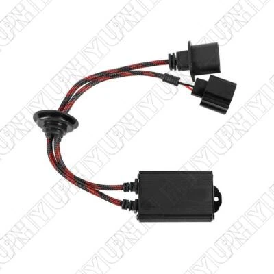 2× H13 9008 Headlight Bulb Canbus Error Anti Flicker Resistor Canceller Decoder - Image 1 of 4