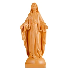 Estatua de Nuestra Señora de la Gracia DE COLECCIÓN ESTATUA BRONCEADA - 4"" Resina Hecha de pie - Imagen 1 de 1
