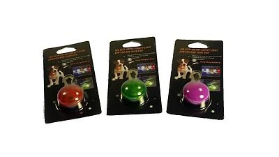 LED Spot Light Carabiner for Pet Dog Collar Leash Harness Multi-flashing Modes - Image 1 of 4