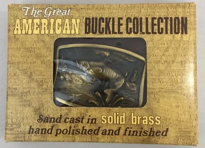 NUEVO Bajo registrado hecho a mano con hebilla de pez de latón macizo Heritage 1979 Heritage Mint de colección? Foto 1 de 4