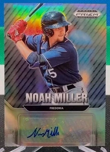 Noah Miller Auto Silver Prizm 2022 Panini Prizm Selecciones del Draft Los Angeles Dodgers - Imagen 1 de 2
