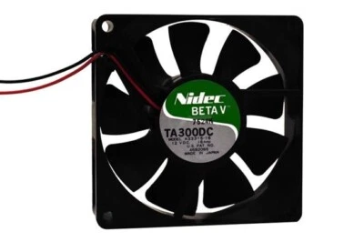 Nidec Beta V TA300DC Slim 12V 0.16 Amp A33315-16 80x80x20mm (Genuine, New) - Image 1 of 3