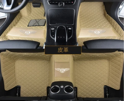For Bentley Bentayga Continental GT Flying Spur Car Floor Mats Waterproof Custom Foto 1 de 4