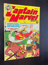 CAPTAIN MARVEL ADVENTURES #117 (Fawcett 1951) - Golden Age Bondage Cover -- VG-