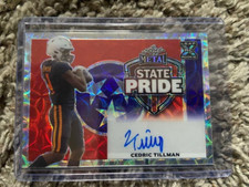 2023 Leaf Metal Cedric Tillman Rookie Auto State Pride Tennessee Browns RC #3/5