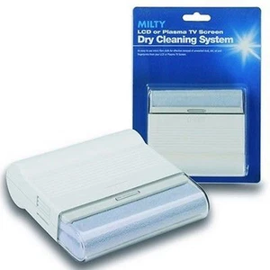 MILTY DRY CLEANING SYSTEM / BROSSE NETTOYAGE POUR ECRANS LCD / PLASMA / LED-NEUF - Afbeelding 1 van 1