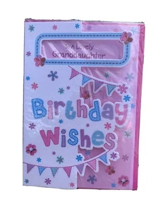 Granddaughter birthday card. All proceeds to Autism charity 1167456 - Picture 1 of 3