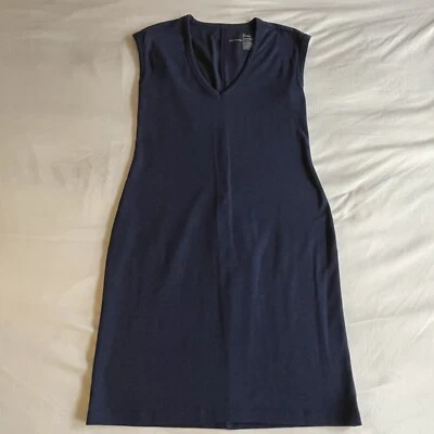 Victoria’s Secret Women’s Size Small T-Shirt Short Sleeves Dress in Navy Blue - Image 1 of 4