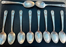 Wm. Rogers silverplate flatware vintage Presidential Spoons