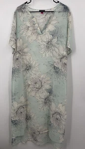 VINCE CAMUTO transparenter Staubmantel mit hohem Schlitz Größe XL - Bild 1 von 4