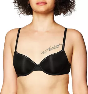 Calvin Klein Women's Sheer Marquisette Lightly Lined Demi Bra, 38B - Picture 1 of 4