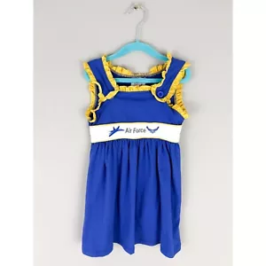 United States Air Force Military Blue Toddler Embroidered Dress NEW - Picture 1 of 3