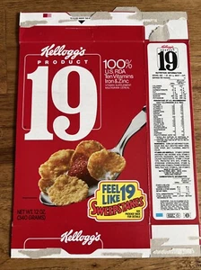 1988 Kellogg's PRODUCT 19 Müslischachteln - Feel Like 19 Gewinnspiele - Bild 1 von 7