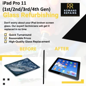 iPad Pro 11 1./2./3./4. Generation Glas Ersatz Reparatur Service - Bild 1 von 6