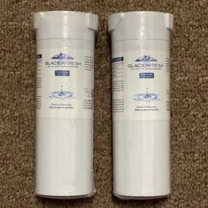 2x GLACIER FRESH XWF Replacement for XWF Refrigerator Water Filter - Picture 1 of 1