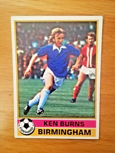 Topps Red Back Football Cards 1977 #276 Ken Burns - Birmingham City - Bild 1 von 2