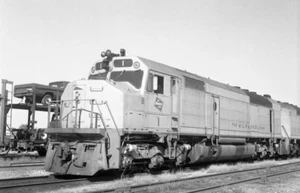 Milwaukee Road Railroad 1 FP-45 Bensenville IL Negative 9981 - Picture 1 of 1