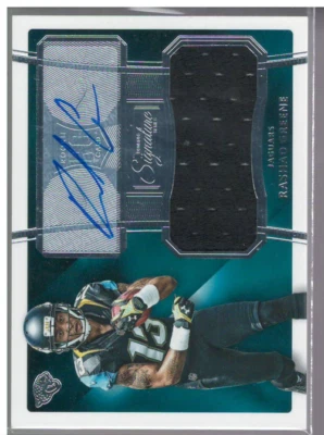 B4467- 2015 Donruss Signature Series #478 Rashad Greene RC Auto Jersey - NM-MT - Image 1 of 2