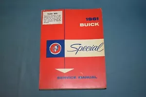 1961 Buick Special Service Shop Repair Maintenance Workshop Manual Factory OEM - Picture 1 of 10