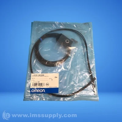 Omron E32-DC200 Fiber Optic Cable 8072 - Image 1 of 4