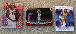 2020 Origins Lebron James /99, Mvp's Pink Camo, Contenders Optic Red Wave! - Picture 1 of 2