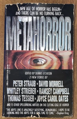 METAHORROR Edited by Dennis Etchison 1992 Dell Paperback Straub, Morrell, Oates+ - Image 1 of 4